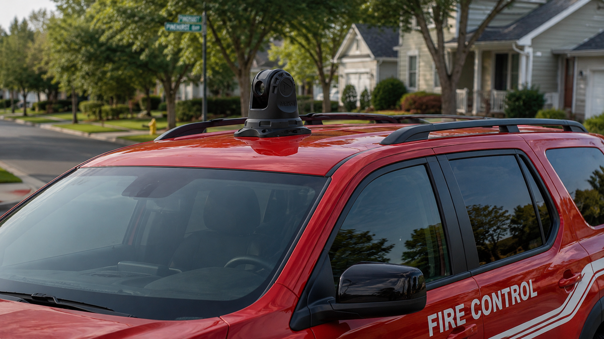 How Firefighters Can Use the Dark30 Defiance 640 PTZ Thermal Camera